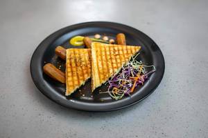 Vegetable Cheese Grilled Sandwich