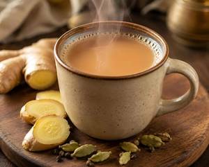 Ginger elaichi tea