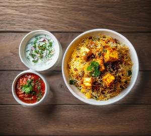 Paneer Hyderabadi Biryani