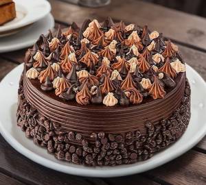 Overload Dark choco chips Chocolate Chocolate Cake