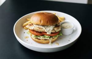 Cheesy Chicken Burger