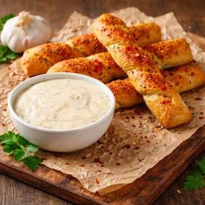 Garlic Bread Stick with Dip