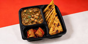 Alloo Paratha (no Onion) + Chole