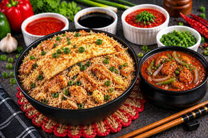 Chicken Chilli Garlic Triple Rice