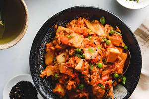 Veg Kimchi Fried Rice