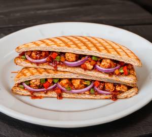 Korean Chicken Panini Sandwich