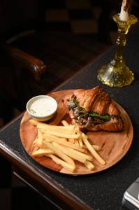 Mushroom Truffle Croissant