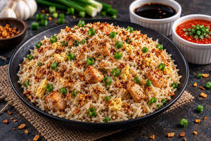 Chicken Burnt Garlic Rice