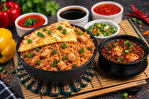Chicken Triple Schezwan Rice