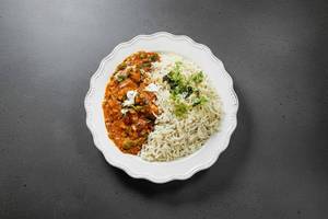 Chicken Masala With Jeera Rice