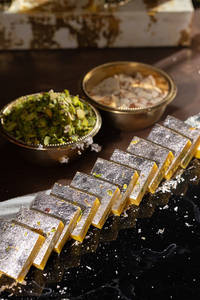 Kaju Kesar Burfi