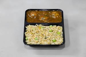 Veg Manchurian Fried Rice