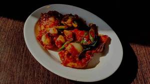 Chilli prawns dry [6 pieces]