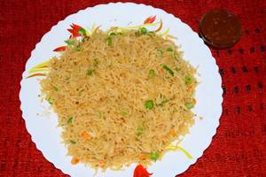 Veg Schezwan Fried Rice.