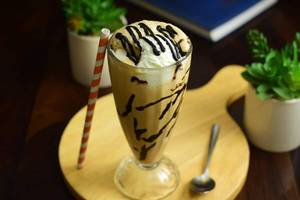 Cold coffee with icecream