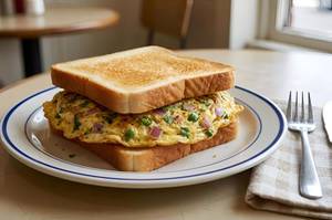Bread Omlette