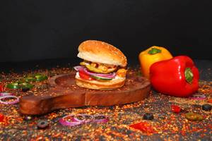 Grilled Paneer Burger