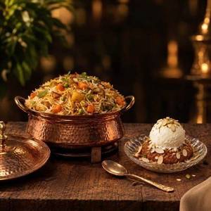 Kass Family Feast(Veg Biryani + Dessert)