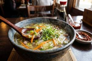 Veg clear soup