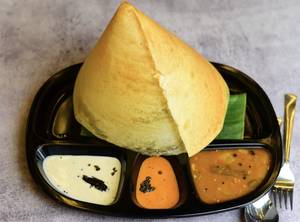 Butter onion plain dosa