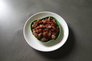 Dry Chilli Mushroom