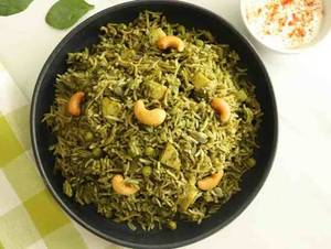 Palak Fried Rice