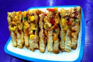 Corn cheese sandwich