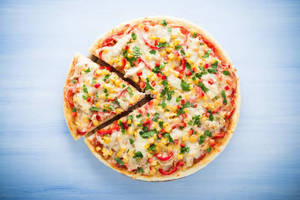 Tomato and Sweetcorn Pizza