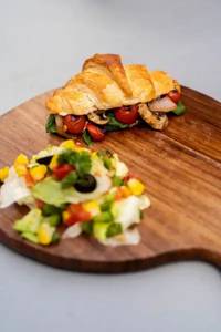 Veg Cream Cheese Croissants