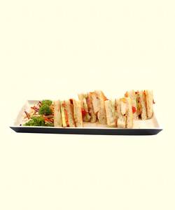 Veg club sandwich