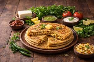 Paneer paratha [1 piece]