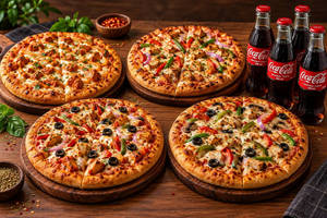 Butter Chicken Pizza Combo