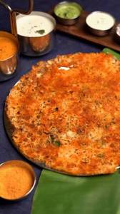 Ghee Pudi Rava Onion  Dosa