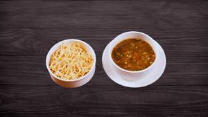 Veg garlic soup
