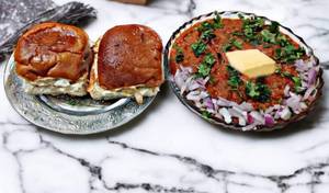 Butter Pav Bhaji (2 Pav)