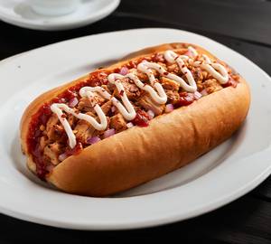 Smoked Chicken Hot Dog Sandwich