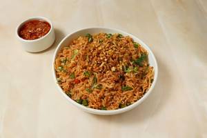 Burnt Garlic Veg Fried Rice