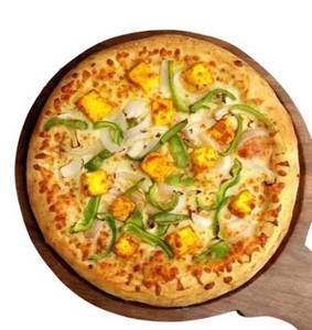 Paneer and Capsicum Pizza
