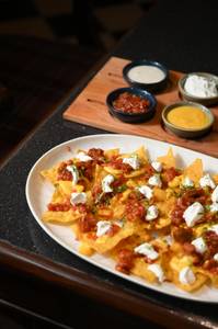 Home-made Loaded Nachos