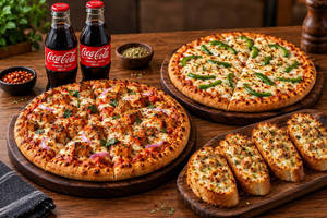 Chicken Tikka Pizza Combo