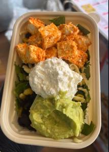 High Protein Cottage Cheese Paneer Burrito Bowl