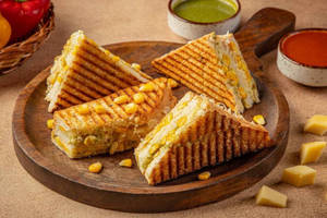 Cheese Corn Grill Sandwich