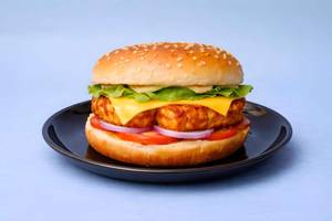 Paneer cheese burger