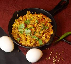 Egg Bhurji (Half, 500 ml)
