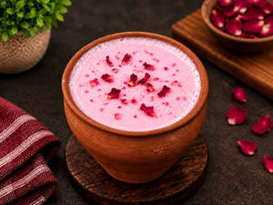 Rose Lassi