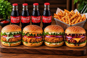 Special Chicken Burger Combo