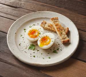 Boiled eggs 2pcs