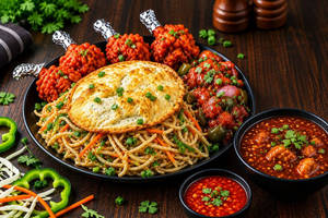 Shivsu Special Chicken Combo Noodles