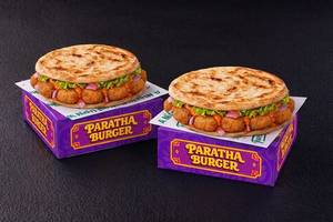 2 OG Chipotle Paratha Burgers at 165 Each