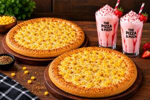 Sweet Corn Pizza [7 Inches] (X2) + Naught Strawbery (X2)